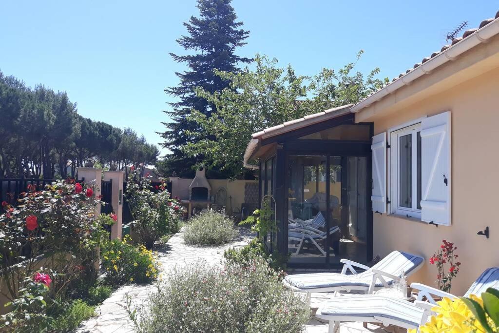 Villa 3 Etoiles Pres Des Plages, Parking, Wifi, Clim Sauvian Екстер'єр фото