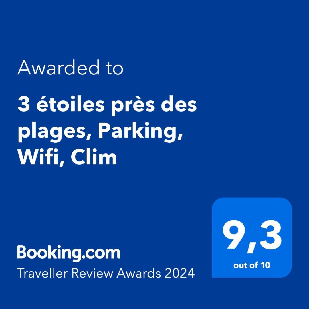 Villa 3 Etoiles Pres Des Plages, Parking, Wifi, Clim Sauvian Екстер'єр фото